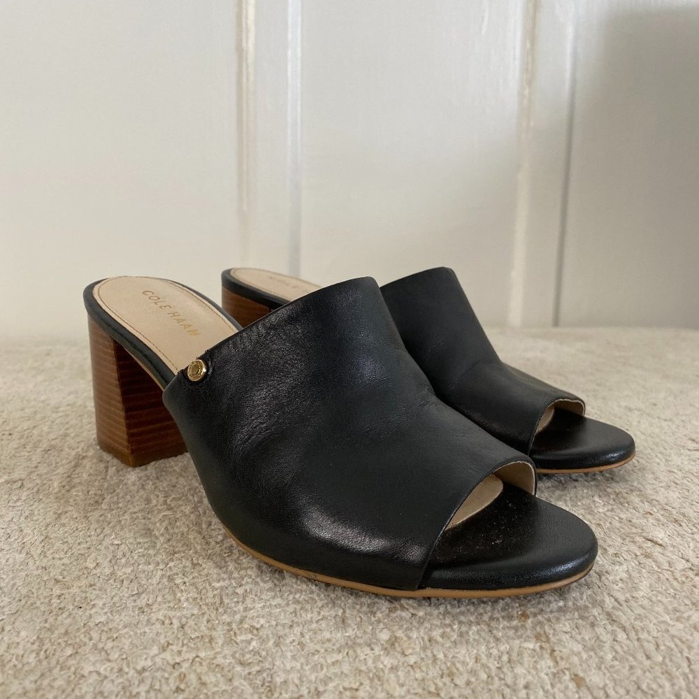 Cole Haan Leather Mules